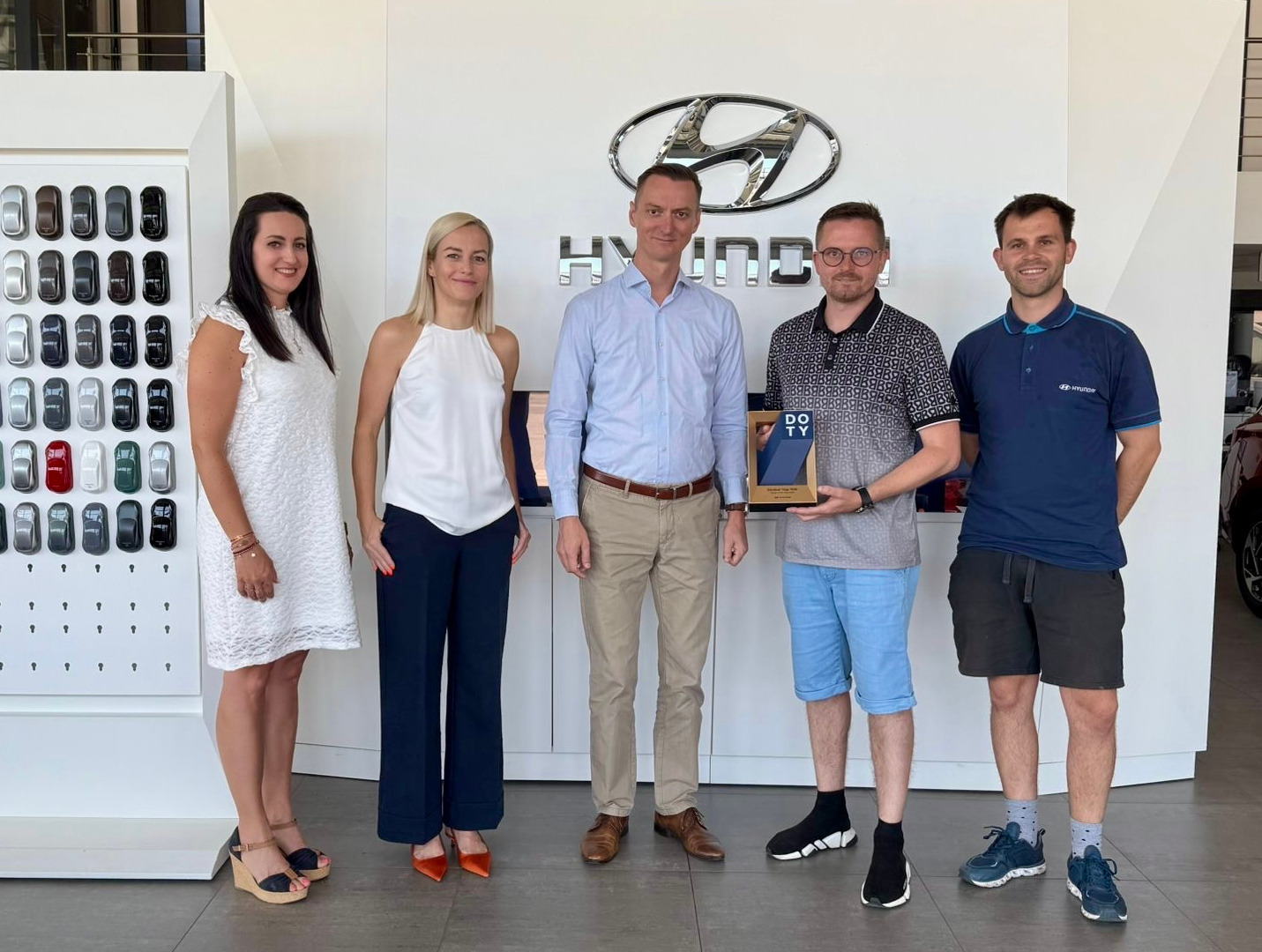 Ocenenie Hyundai Dealer roka 2025 pre LUNA CAR
